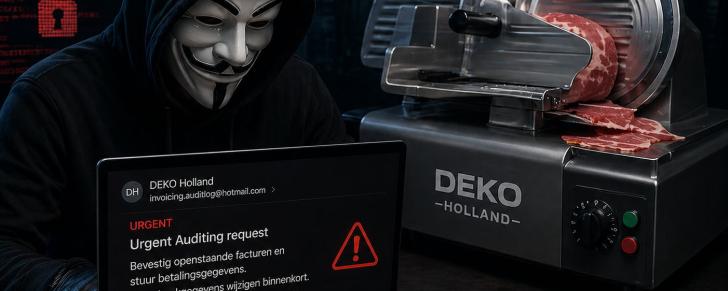 Warnung: Phishing-E-Mails im Namen von DEKO Holland